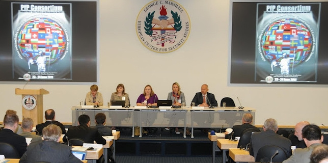 Panelists discuss security sector reform at the 13th Annual Conference of the PfP Consortium
