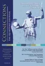 Connections vol.14, no.1, Winter 2014 (cover)